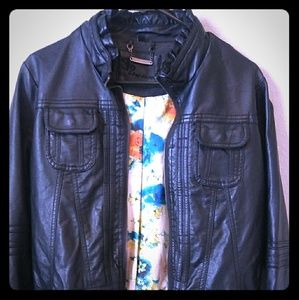 Jou Jou Faux Leather Jacket